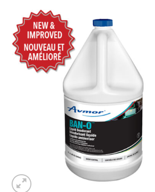 101106664 ''BAN-O'' DÉSODORISANT LIQUIDE INDUSTRIEL 3.78L