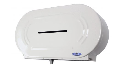 FROST - 170 DISTRIBUTEUR PAPIER HYGIENIQUE DOUBLE METAL BLANC