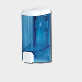 VILEDA-134989 DISTRIBUTEUR À SAVON BOUTON PRESSION 900ML BLEUTÉ