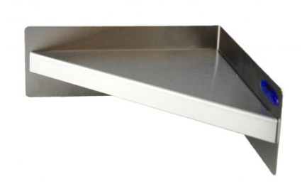 FROST-950-8X8 TABLETTE EN ANGLE 8''X8'' DE FINITION INOX