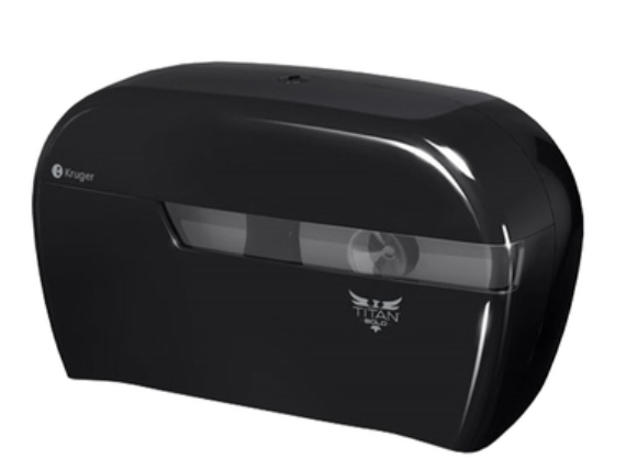 KG-09649 DISTRIBUTEUR PAPIER HYGIÉNIQUE NOIR BOLD MINI-MAX