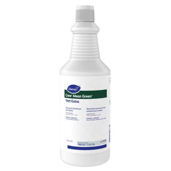 54561 ''CREW MEAN GREEN'' NETTOYANT ET DÉSINFECTANT À CUVETTE 946ML 