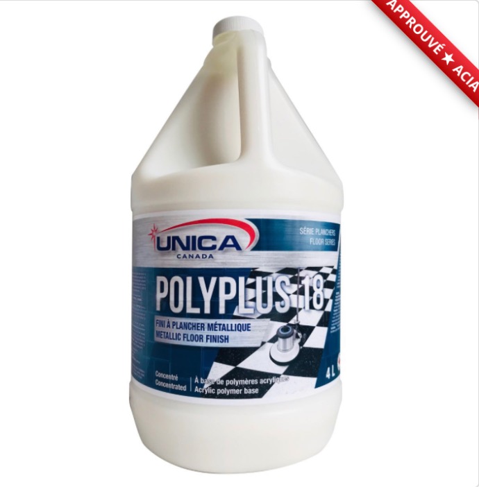 UNICA-NPP804 ''POLYPLUS 18'' FINI À PLANCHER  4L