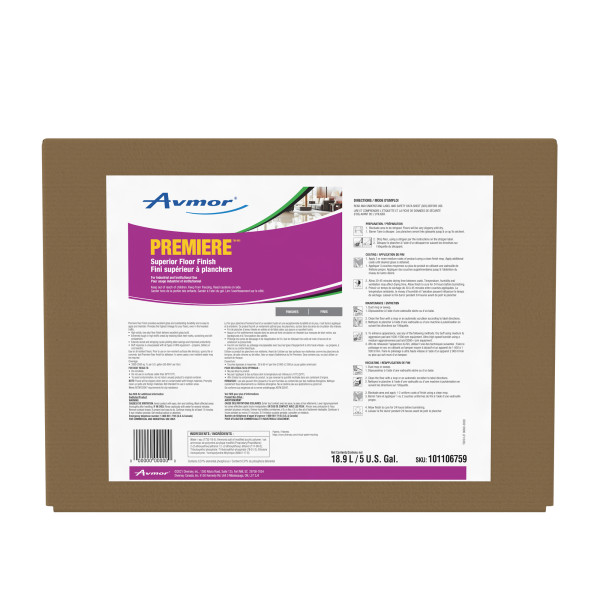 JD-101106759/101110041 PREMIERE 18.9L F/P FINI SUPÉRIEUR À PLANCHER