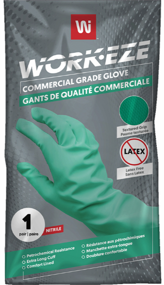 WPC-NF15GN-L GANT RÉSISTANT AU SOLVANT LARGE VERT