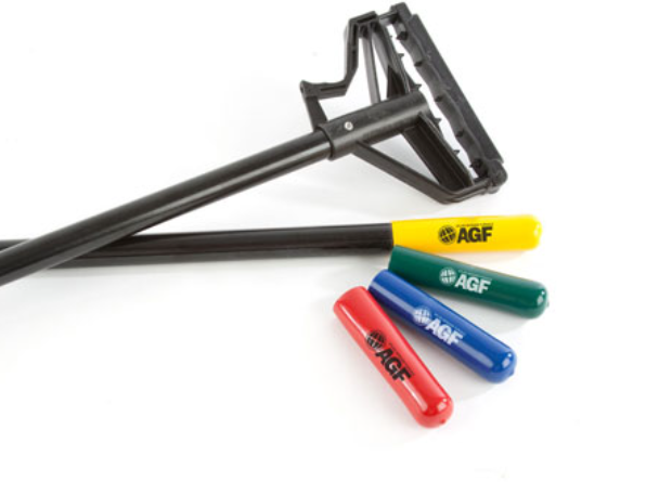 AG-1674 MANCHE DE MOPPE 54'' EMBOUT JAUNE EN FIBRE DE VERRE ''EZ-CHANGE''