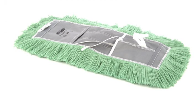 AG-24948 VADROUILLE VERTE 48'' AVEC ATTACHES POUR CADRE RIGIDE OÙ PLIANT