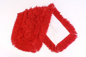 BVS-L6318R VADROUILLE ROUGE 18'' AVEC ATTACHES POUR CADRE RIGIDE OÙ PLIANT