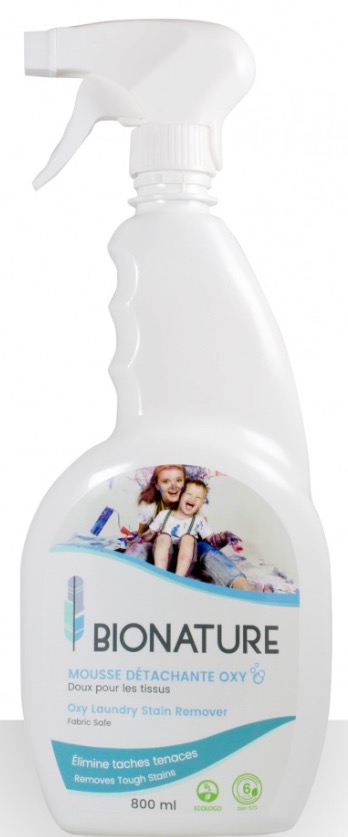 BIO-572 ''OXY'' DÉTACHANT À TISSUS EN MOUSSE 800ML