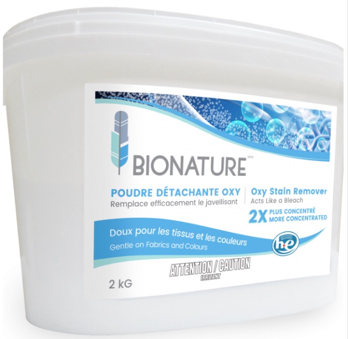 BIO-582 ''OXY'' POUDRE DÉTACHANTE 2KG