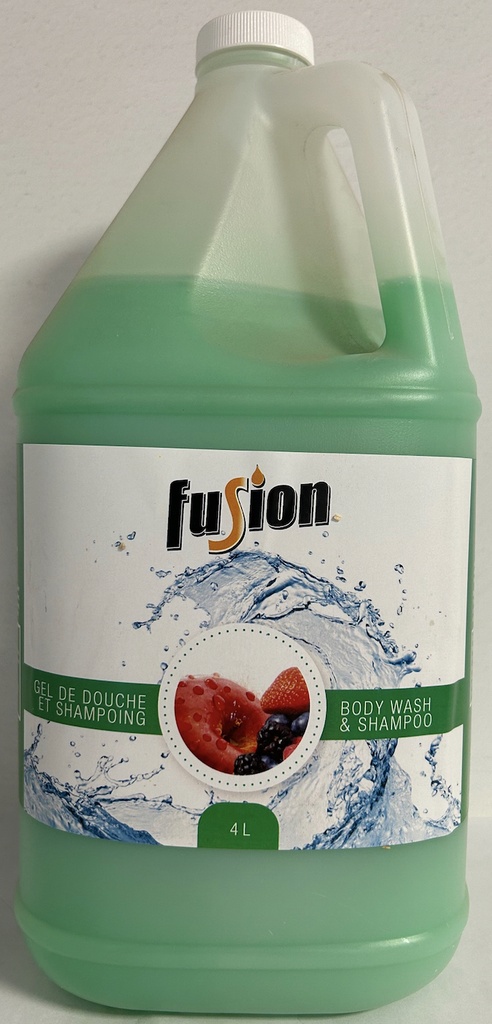 ''FUSION'' SHAMPOING À CHEVEUX VERT FONCÉ 3.78L