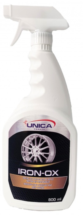 UNICA-NIRON03(CSX12) ''IRON-OX'' NETTOYANT POUR PARTICULES DE ROUILLE VENDU 12X800ML