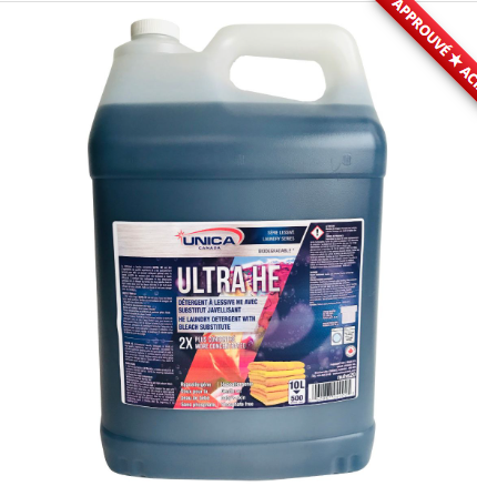 UNICA-NUHE20 ''ULTRA HE'' DÉTERGENT À LESSIVE 10L 