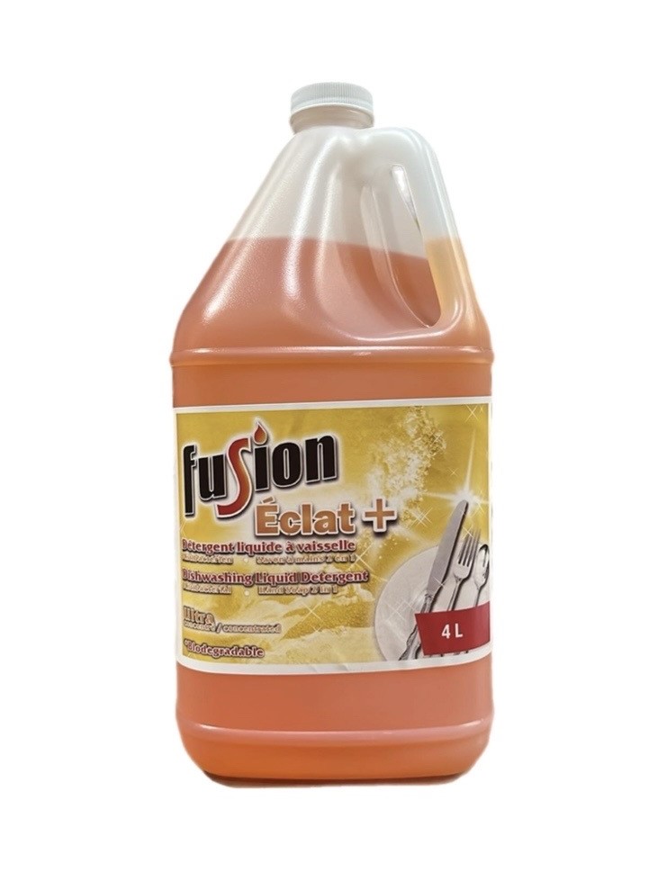 FUSION ''ÉCLAT+'' SAVON À VAISSELLE ORANGE 3.78L
