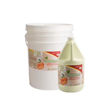 SAFEBLEND-NCTO(4L) NETTOYANT NEUTRE AVEC HUILE DE MANDARINE 4L
