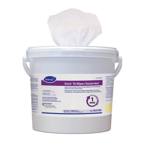5627460 ''OXIVIR TB'' LINGETTE RTU DÉSINFECTANTE VENDU 4X160/CAISSE 
