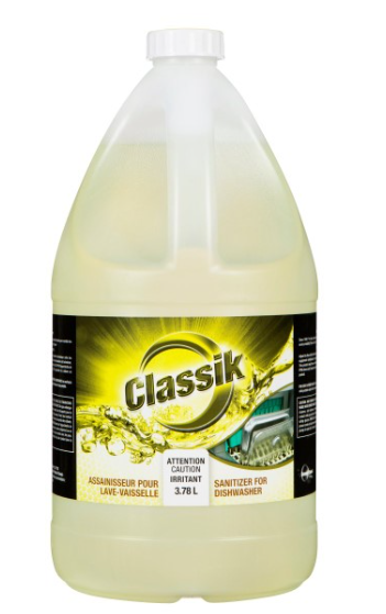 ''CLASSIK' 'A-02000A-N-C DÉTERGENT POUR LAVE-VAISSELLE 3.78L  