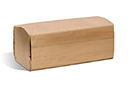 [671802] KG-01802 PAPIER À MAIN PLI SIMPLE BRUN 16X250/CAISSE