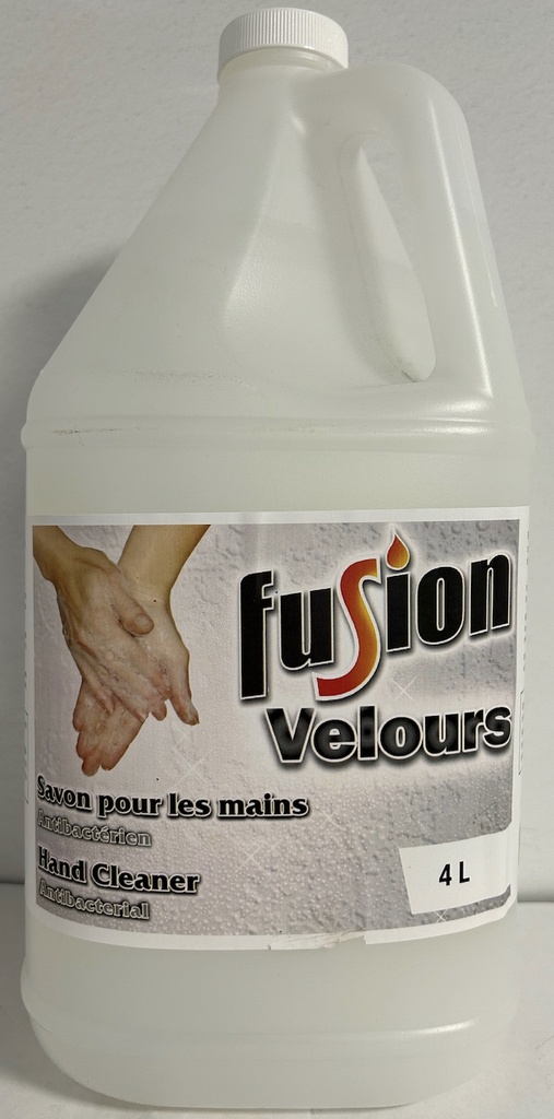 FUSION ''VELOURS'' SAVON À MAIN BLANC 4L
