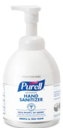 GOJO-5791 DÉSINFECTANT PURELL AVEC POMPE MOUSSE 4X535ML VENDU À LA CAISSE