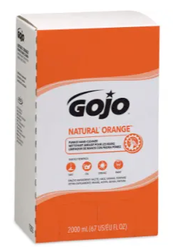 GOJO-7255-04 NETTOYANT POUR LES MAINS EN PIERRE PONCE A L'ORANGE