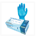 RC-385L GANTS ''NITECH EDT'' LARGE BLEU 5MILL 100/BOITE
