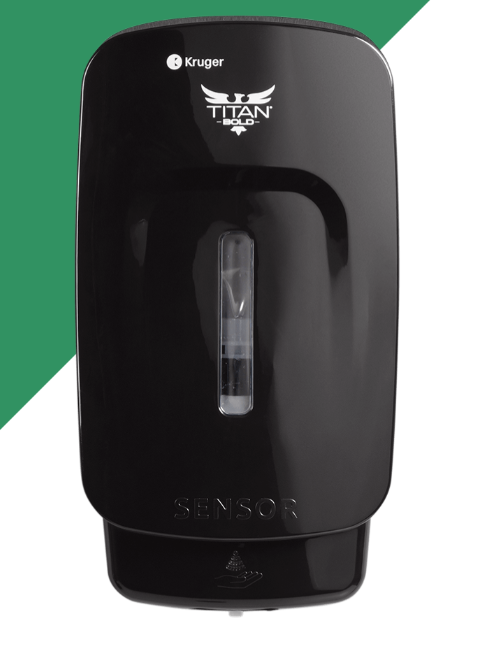 KG-09452 DISTRIBUTEUR DE SAVON À MAIN MOUSSE NOIR ''NO TOUCH''