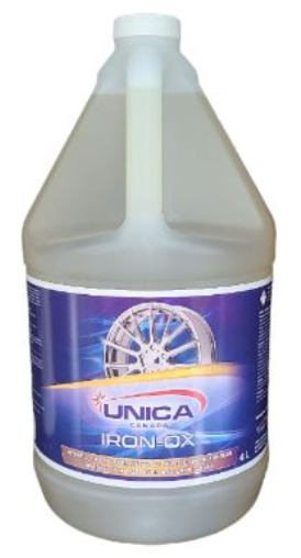 UNICA-NIRON04(CSX4) ''IRON-OX'' NETTOYANT POUR PARTICULES DE ROUILLE VENDU CAISSE 4X4L