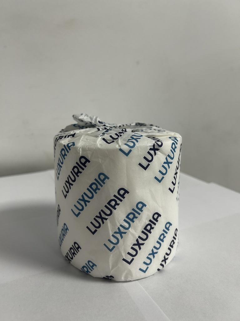 ''LUXURIA'' BT1000-1 PAPIER HYGIÉNIQUE PETIT ROULEAU 1 PLI VENDU 48X1000F/CAISSE