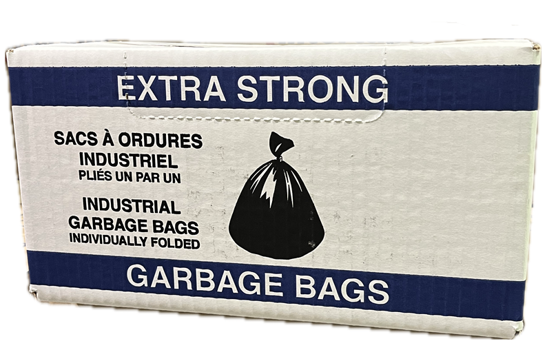 SAC À ORDURES NOIR EXTRA-FORT ''SELECT'' 26X36 200/CAISSE