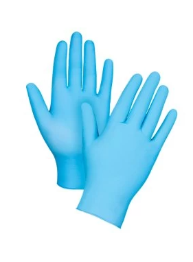 LUX-NIT-M GANT NITRILE MÉDIUM BLEU 4MILL VENDU 100/BOITE