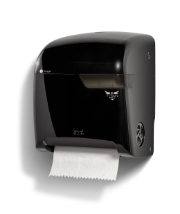 KG-09859 DISTRIBUTEUR DE PAPIER À MAIN EN ROULEAUX MÉCANIQUE SANS CONTACT TITAN BOLD NOIR