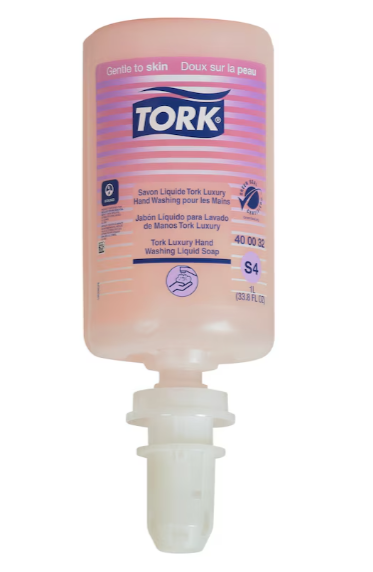 TORK-400032 SAVON À MAINS DE LUXE SYSTÈME S4 6X1L/CAISSE