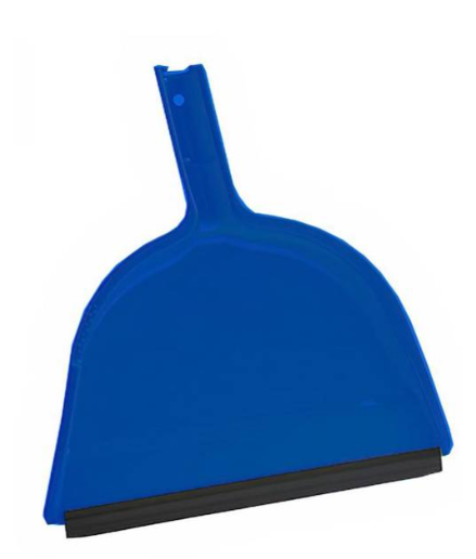 BVS-DP7333 PORTE-POUSSIÈRE EN PLASTIQUE BLEU 12''