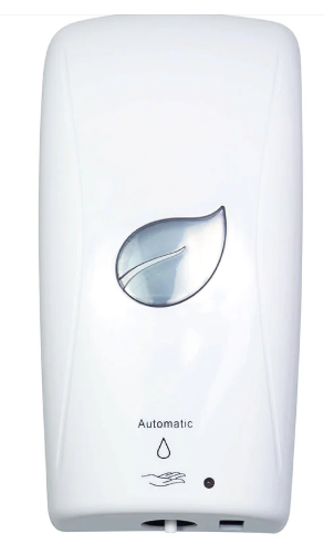 GLB-4670W DISTRIBUTEUR SANS CONTACT, 2 BUSES / LOTION ET MOUSSE, VRAC 1000ML BLANC