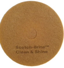 3M SCOTCH-BRITE CLEAN & SHINE 19'' 5/CS