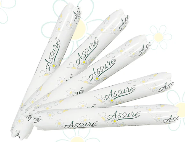 GLB-7672 ''ASSURE'' TAMPON HYGIÉNIQUE POUR DISTRIBUTEUR AUTOMATIQUE 500/CAISSE