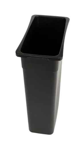 GLB-9512 POUBELLE RECTANGULAIRE NOIRE 23 GALLONS