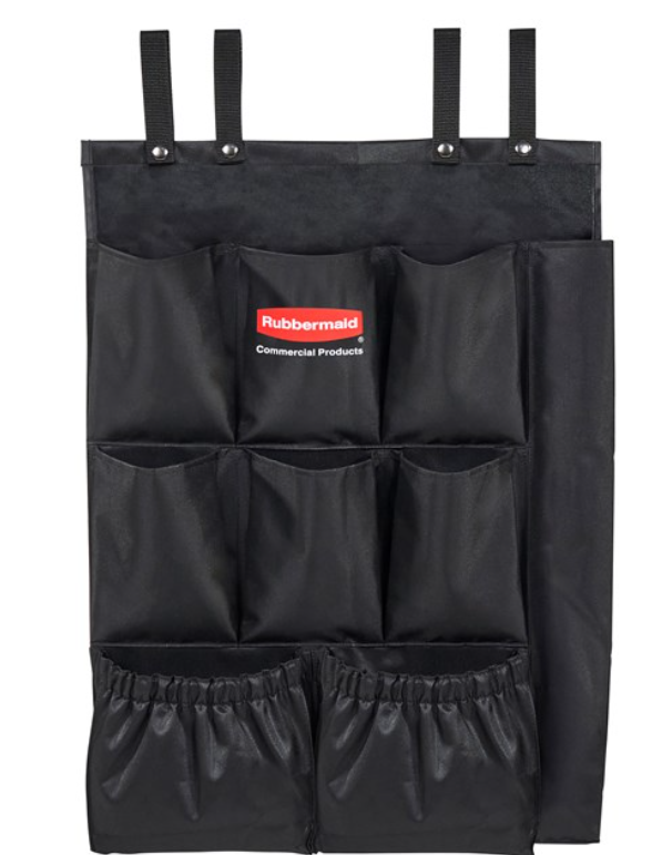 RUBBERMAID-2202582 SAC NOIR TISSUS AVEC 9 POCHETTES''REMPLACE 9T90''
