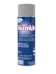 JD-991224 TWINKLE NETTOYANT ET POLI ACIER INOXYDABLE 481GR