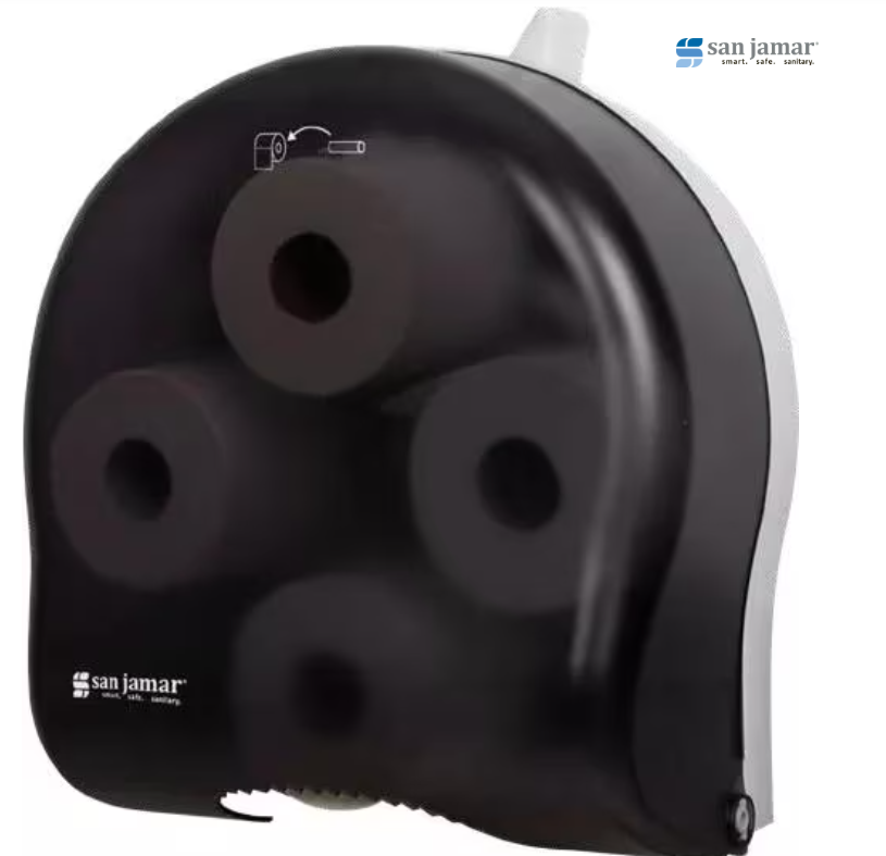 SJ-R3900TBK DISTRIBUTEUR PAPIER HYGIÉNIQUE PETIT ROULEAU STYLE CARROUSEL(4RLX)