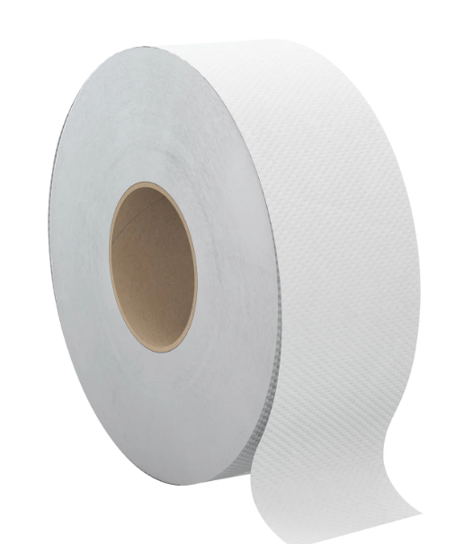 GLB-JRT1000 PAPIER HYGIÉNIQUE JUMBO 2 PLIS 12X1000'/CAISSE