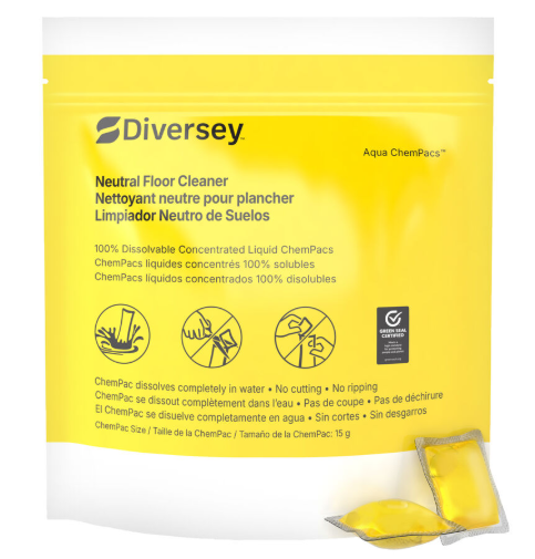 JD-9320867 NETTOYANT NEUTRE POUR PLANCHER EN CAPSULE 15GR ''SANS RINÇAGE'' 20/PAQUET