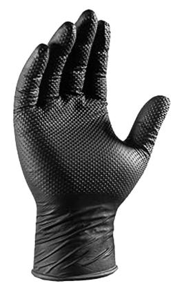 GLB-7822 GANT NITRILE LARGE NOIR 8MILL 100/BOITE