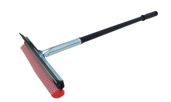 ADV-9124 RACLOIR À VITRE D'AUTO 10'' AVEC MANCHE DE 50CM