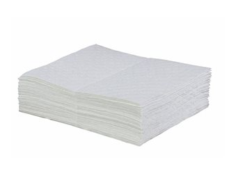 WPC-SPOQ-MS100 TAMPONS ABSORBANT BLANC MÉDIUM 15''X19'' 100/CAISSE