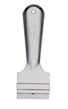 RS1-GRATTOIR À VITRES ''RICHARD'' 1.5'' AVEC MANCHE EN MÉTAL