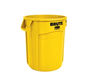 RUBBERMAID-FG262000YEL POUBELLE RONDE JAUNE 20GAL