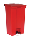 [056146-RG] RUBBERMAID-FG614600RED POUBELLE  À PÉDALE ROUGE 23GAL