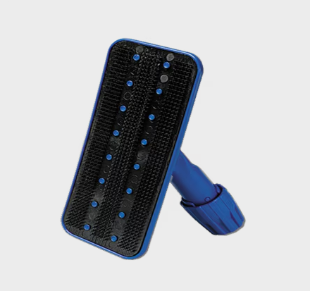 VILEDA-135030 PLAQUETTE VELCRO 9'' BLEUE DOODLEBUG